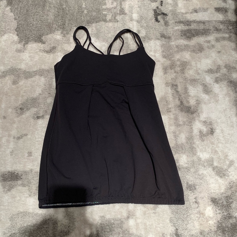 black ivivva tank top size 12